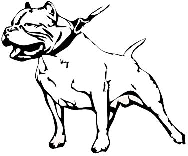 SUIFENG Autoaufkleber 14.6 X 12.1 cm American Bully Lovely Pet Dog Dekoration Vinyl Heckscheibe Autoaufkleber Schwarz/Silber