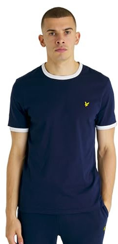 Lyle & Scott Ringer T-Shirts für Herren – 100% Baumwolle | Premium Qualität | XS-XXL