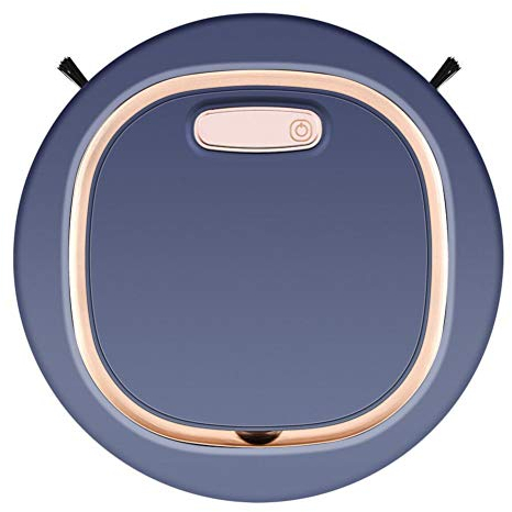 Robot aspirateur 3 en 1 avec fonction de nettoyage, avec mode d'aspiration puissant de 1500 Pa Max, réservoir à poussière de 200 ml, ultra fin, 6,8 cm, autonomie de 70 min, avec station de charge pour