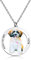 MeMeDIY Personalisierte Foto Halskette, Geschenke für Frauen, Edelstahl Anhänger Halskette, Haustierbild Halsketten, Katze, Hund Gedenkgeschenke, Geburtstags Geschenke für Hunde Liebhaber