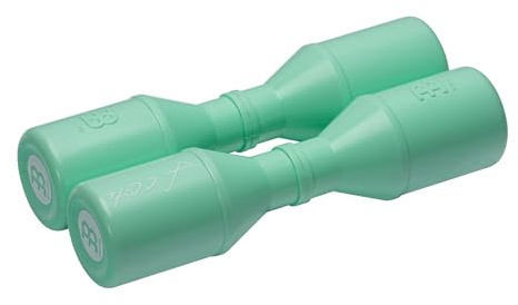 Meinl Percussion Shaker Luis Conte - Medium Live - Artist Series Double Shaker - 17 cm Length - Plastic, Seafoam Green (SH4SF)