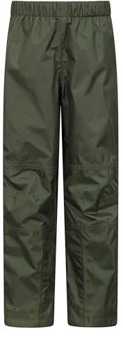 Mountain Warehouse Spray II wasserdichte Kinder Überhose Khaki 152