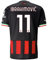 Ibrahimovic #10 Fußballtrikot 2022/23, Rot/Schwarz, XX-Large