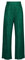 Caziffer Pantaloni con Paillettes da Donna a Vita Alta Glitterati Bling Pantaloni Discoteca Scintillii Larghi a Gamba Dritta Clubwear Streetwear (Verde, S)