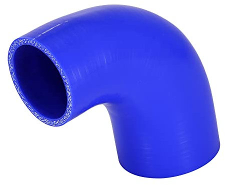 A ABSOPRO 90 Gradi 51-63mm 2-2.5 ID Accoppiatore Silicone Flessibile Blu