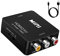 Beigemo HDMI auf RCA Konverter, HD Mi auf RCA Adapter, unterstützt PAL / NTSC mit USB Kabel für Xb0x 360/One, PS3, PS4, Blu-Ray-Player, Andr0id TV Box, F1re Stick, R0ku