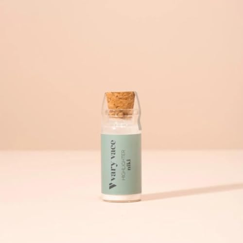 Highlighter Refill/Aufheller/Patting Puder, schimmernd, für alle Hauttypen geeignet, ohne Öle/Fette, ohne Parfüm, ohne Konservierungsstoffe, hormonfrei/zero waste, plastikfrei