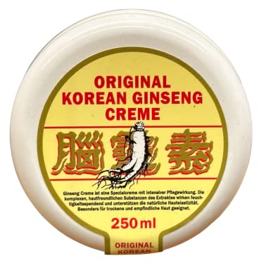 Original Bio-Vital, Tag & Nacht Gesichtscreme, Feuchtigkeitspflege, Hautpflege, Gesichtspflege, Hautcreme (Origina Korean Ginseng Creme 250ml)