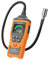 Detector de Gas, TopTes PT520B+ Detector de Gas Natural Recargable con Una Sonda de 43,5 cm para Localizar Fugas de Propano, Gas Matural, Metano, GLP, medición en PPM o%LEL - Naranja