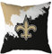 NFL Kissen New Orleans Saints Football Cushion Brush Pillow Sofakissen 50x50cm