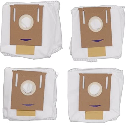 NDNCZDHC 4Pcs Vacuum Cleaner Dust Bags, Replacement Sweeper Dust Bag, Sweeper Accessories Compatible with T8, T8aivi, N8pro