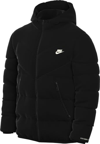 Nike FB8185-010 Windrunner PrimaLoft® Giacca Uomo BLACK/BLACK/SAIL Taglia XL
