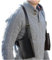 SIULAS PU Leder -Unterarmtasche - Outdoor versteckte Einbrecherdoppelter Schulter - Utility Phone Pocket Holster Brieftasche,Schwarz,6inch