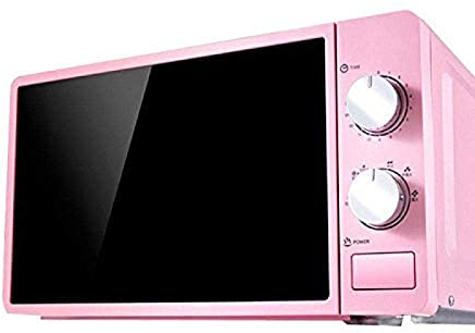 Forno a microonde da 20 litri, 800 Watt, forno a microonde singolo con funzione di scongelamento, 6 impostazioni di potenza, timer da 0 a 30 minuti, cottura rapida con un solo tocco, facile
