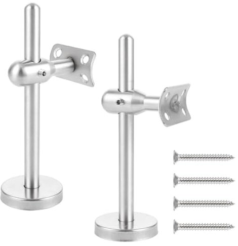 MUXHEL 2er-Set Handlaufhalter, 150MM Verstellbare Handlaufhalter, Handlauf Halterung, Halterung für Handlauf, Handlauf Wandhalter, handlaufträger edelstahl, handlaufhalter edelstahl