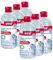 SOS Hände-Desinfektion Intense (6x 500ml) - beseitigt 99,99% Bakterien, Pilze & Viren - desinfiziert Gegenstände, Flächen & Hände - frei von Parfüm - für Allergiker geeignet