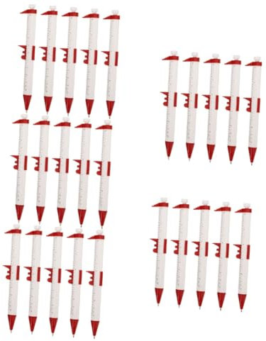 UKCOCO 25stücke Multifunktionale Vernier-kaliper Kugelschreiber Präzisionsmessung Und Schreiben Einem Für Ingenieure Und Handwerker Mit Blauer Mine