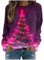 Keepink Damen-Pullover, Größe 36-50, Weihnachtsbaum-Grafik, langärmelig, Tops, Damen-Sweatshirts, lässiger Tunika-Pullover für Arbeit, Büro, Baggy Hoodies, Urlaub, 30, mehrfarbig, 22