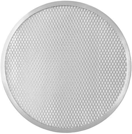 Vogue Pizza Screen Aluminium, 305 mm 12 Inches | Accelerates baking times and improves airflow for a perfectly crisp base across professional catering kitchens.