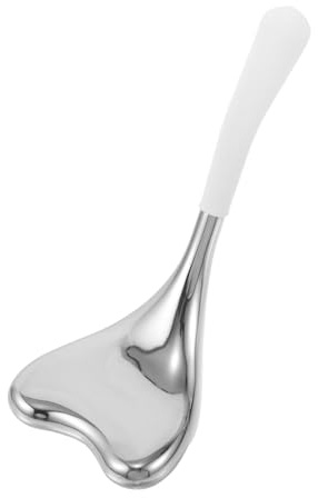 Mikinona Edelstahl Ice Globes für Gesichtskühlung Ergonomischer Griff Kühlende Therapie gegen Schwellungen und Rötungen Straffende Hautpflege für Frauen Wirksames