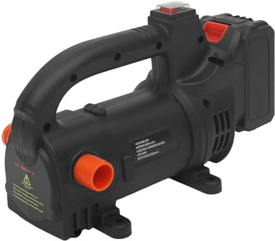 Pompa diesel da 200 W, senza fili, 5000 giri/min, pompa dell'olio portatile con batteria da 4000 mAh e caricatore 40 l/min, pompa diesel per acqua, olio motore, diesel, cherosene