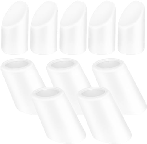 Toyvian 10 Pack Teapot Spout Cover Silicone Kettle Spout Covers Leakproof Tea Kettle Accessories Heat Insulation Non Slip for Teapots and Water Kettles