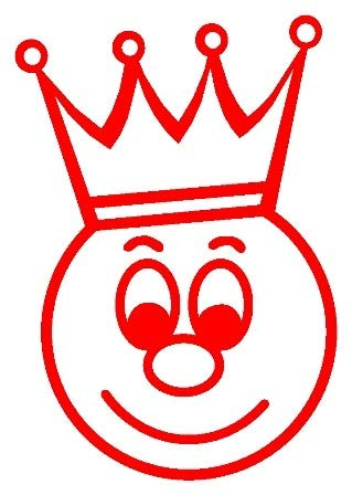 TimeTEX Siebdruck-Stempel Perpetuum, Gesicht mit Krone