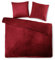 aqua-textil Feelwell Bettwäsche 200 x 220 cm 3teilig Coral Fleece Bettbezug Mikrofaser Thermo Flausch Bordeaux