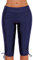 TMEOG Pantaloncini da Bagno Donna Pantaloncini da Bagno Sportivi ad Asciugatura Rapida Pantaloncini da Bagno a Vita Alta Tinta Unita S-XXL (Blu, XL)