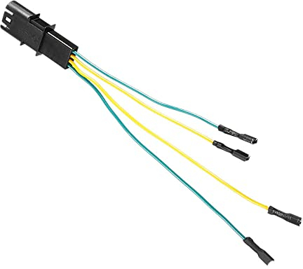 GSRECY Spiegelkabel, 4-polig, Seitenspiegel-Heizfunktion, Anschlusskabel, kompatibel mit BMW E90 F10 F30 E70 E71 X5 X6