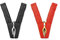 QWORK® 2 Pack Jump Lead Clamps 100A-500A Large Crocodile Clips Pure Copper Alligator Clips, Car Booster Cable Clips Battery Clamps for Car Truck (Red + Black)