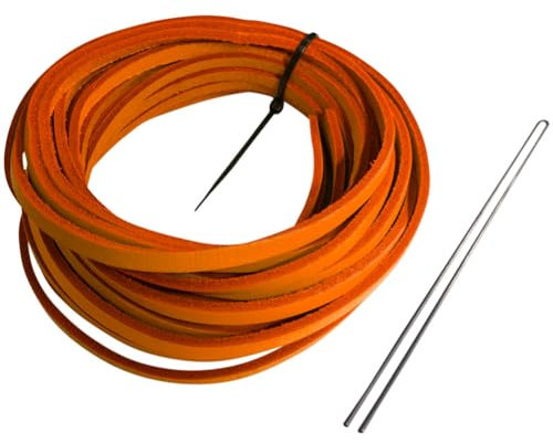 Rawlings Handschuh RE-LACE Pack | Baseball/Softball | 4 Stück Standard-Spitze mit Schnürwerkzeug, 1,9 x 182,9 cm, mehrere Farben Glove (Orange), Einheitsgröße