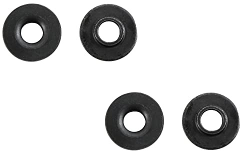 Ammaco BMX Bike Axle Adapters 14mm to 10mm (3/8) Conversion Drop Out Spacers - 2 Pairs