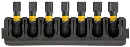 DeWalt 7pc 25mm Hex Mix Bar FlexTorq Screwdriver Bit Set