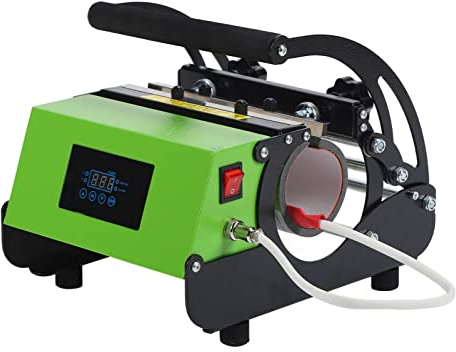 YHUEGH Mug Press Sublimation Machine, Tumbler Heat Press Machine LCD Display Control, Mug Coffee Cup Bottles Heat Press Image Picture Transfer, Mug Heat Press for Home Studio