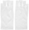UV Gloves for Nails, UV Gloves, Anti UV Glove, Comfortable Breathable Elasticity Not Easy to Shrink and Protect Your Hands to Avoid Injury (1pcs White)