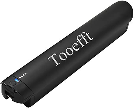 Tooefft Reention EEL Mini Ebike Batterie 36V für F.LLI Schiano E-Wave Braver E-Fully Zündapp z810 DREI Phasen EIN Minerva Pedal Blitz Pedal Coyote 0-500w Megamo Ridon 10 HIMO C20 (365mm 36V 10.5Ah)