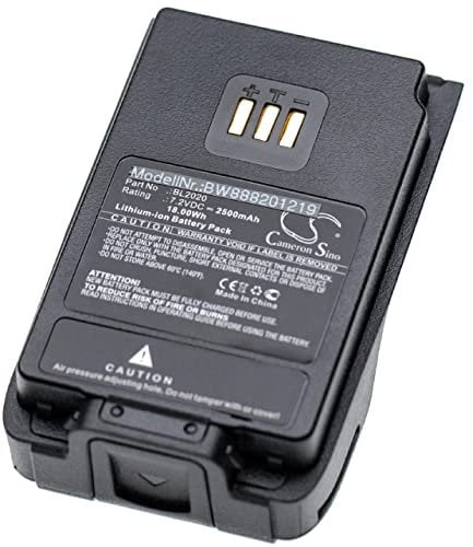 vhbw batteria sostituisce Hytera BL1502, BL2010, BL1504, BL2020-EX, BL2020 per radio (2500mAh, 7,2V, Li-Ion)