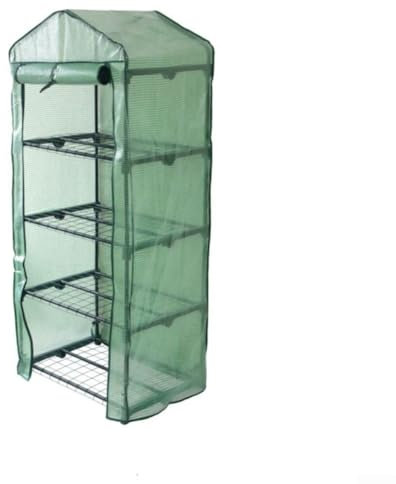 Zoegneer Questa mini serra in plastica PVC protegge il per tuo giardino con questa mini serra