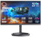 Cooler Master Tempest GP2711 27 Monitor - WQHD (2560x1440), 165Hz, 1ms, VA Panel, 95% DCI-P3 Quantum Dot & 576-Zone Mini-LED, KVM, HDR 1000, 4-Way Stand, DP 1.4, HDMI 2.0, USB Type-C (15W)