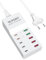 USB C Ladegerät Mehrfach, Binamao 100W 10-Port USB C Netzteil Schnellladegerät, Handy Ladegerät mit USB-C und USB-A, USB Ladestation für iPhone 15/14/13/12 Pro Max iPad Android Samsung Huawei Tablet