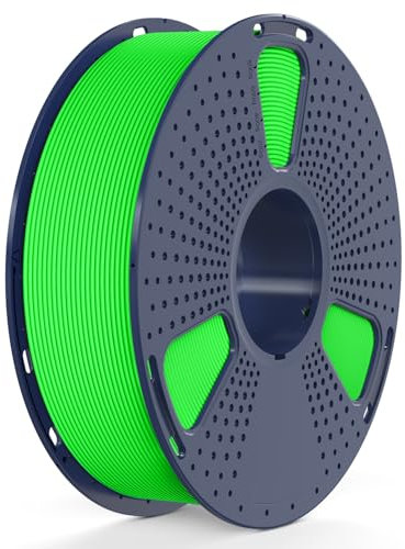 SUNLU Rapid PETG 3D Filament 1.75 mm 1KG, Hohe Geschwindigkeit 30–600mm/s 3D Drucker Filament, Maßgenauigkeit ± 0.02mm, 1KG Reusable Spule, Passend für die Meisten FDM 3D Drucker (Grün)