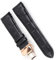 INSTR Lederarmband mit gebogenem Ende für Tissot T035 Automatc Man Uhrenarmband mit Stahlschnalle(5,23mm)