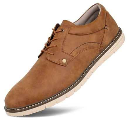 Hawkwell Zapatos Oxford Casuales de Tallas Grandes para Hombre, Zapatillas de Vestir Cómodas y de Negocios Tallas EU 45 46 47 48 49 50 51 52