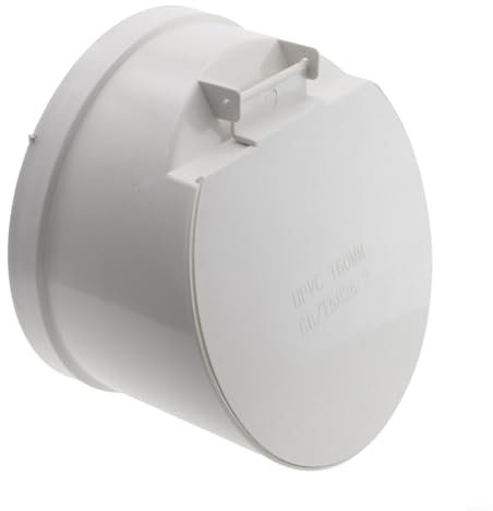 Niceminiwall Clapet anti-retour pour tuyau de vidange - Clapet anti-retour - Clapet anti-retour - Drainage extérieur (160 mm)