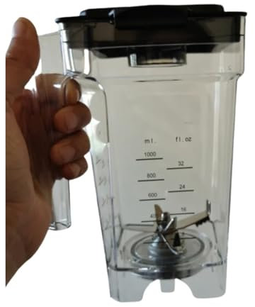 WVGFAUXA Vaso De Licuadora, Compatible con IESKIMOS ST-300 XYF-300, Vaso De Repuesto For Batidora