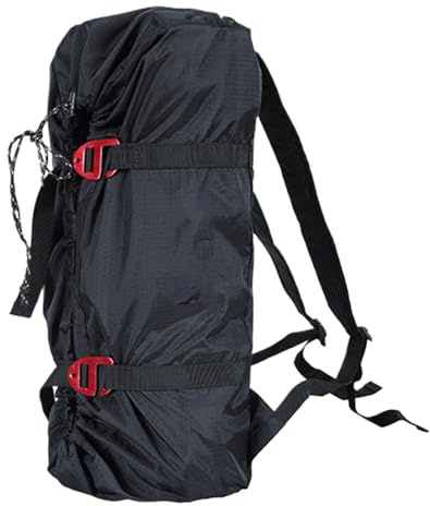 Dewireaey Bolsa de cuerda de escalada | bolsa de almacenamiento de cuerda para podar árboles, diseño ligero para escalada de árboles, al aire libre, camping, espeleología, montañismo, vela, gimnasio