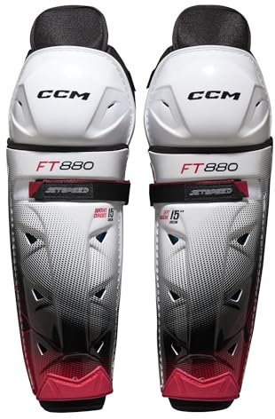 CCM JetSpeed ​​FT880 Senior Eishockey Schienbeinschoner (15'' / 38cm)