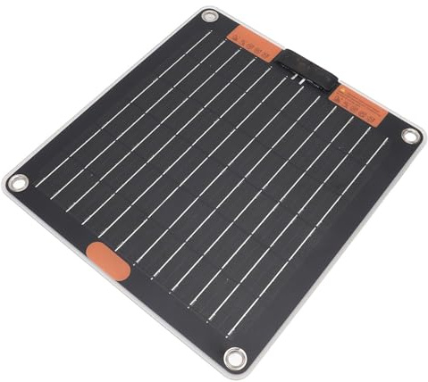 SUNGOOYUE 10 W Ultradünnes Monokristallines Silizium-Solarpanel-Ladegerät für Elektronische Mobiltelefone, Effizientes 5 V 2 A Solar-Ladegerät für Camping, Staubdichtes Material