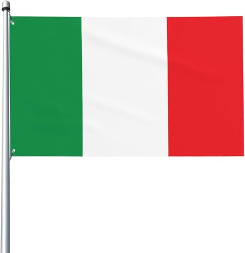 Striscione Italian Robuste Bandiera Verticale Garden Resistente Alle Intemperie Bandiere Giardino Per Strada All'Aperto Balcone 3X5 Ft